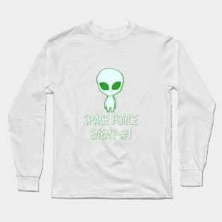 Space Force Enemy Long Sleeve T-Shirt